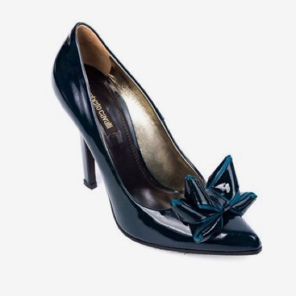Roberto Cavalli Shoes - Roberto Cavalli pump- teal green- size 39